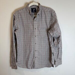 SAULT New England Shirting Mens Plaid Button Up Shirt Medium Checkered